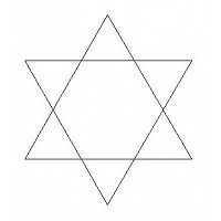 star of david simple 001